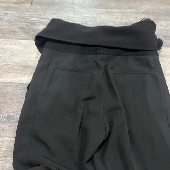 Celine Black High Waisted Trousers Size 42 - Picture 10 of 10